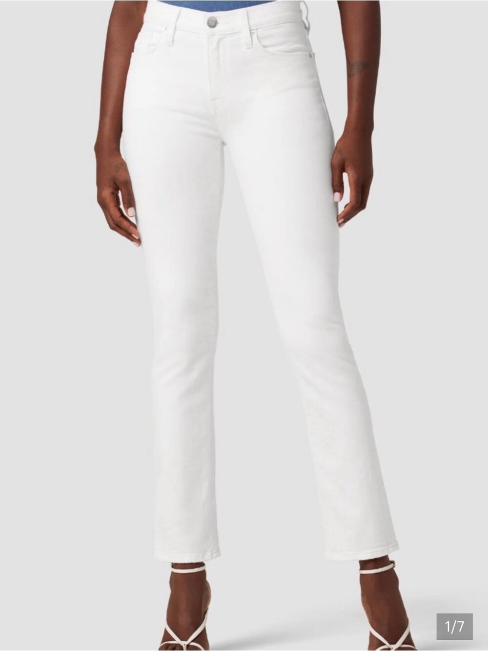 Hudson Jeans White Flare Jeans